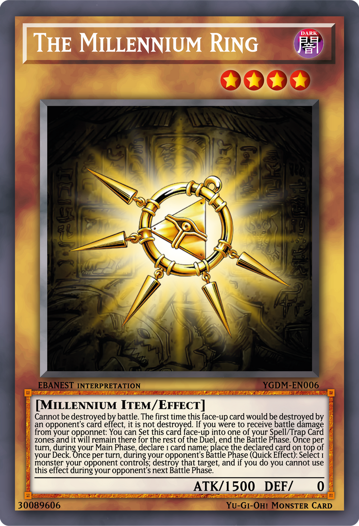 Millenium Ring Sticker The Millennium Ring by Ebanest98 on DeviantArt