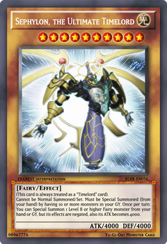 Sephylon, the Ultimate Timelord