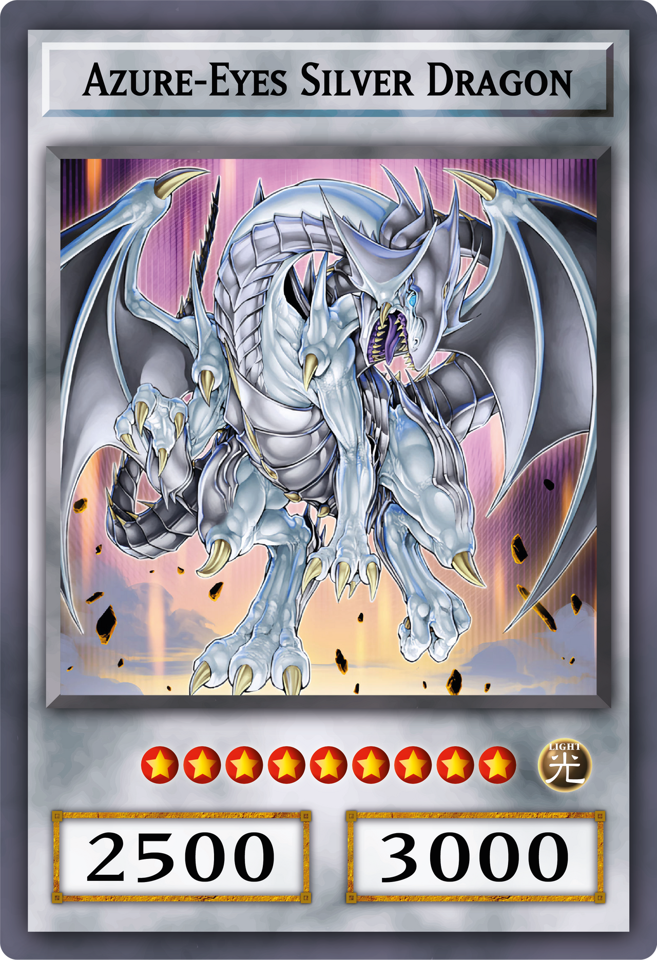 AzureEyes Silver Dragon Custom by Ebanest98 on DeviantArt