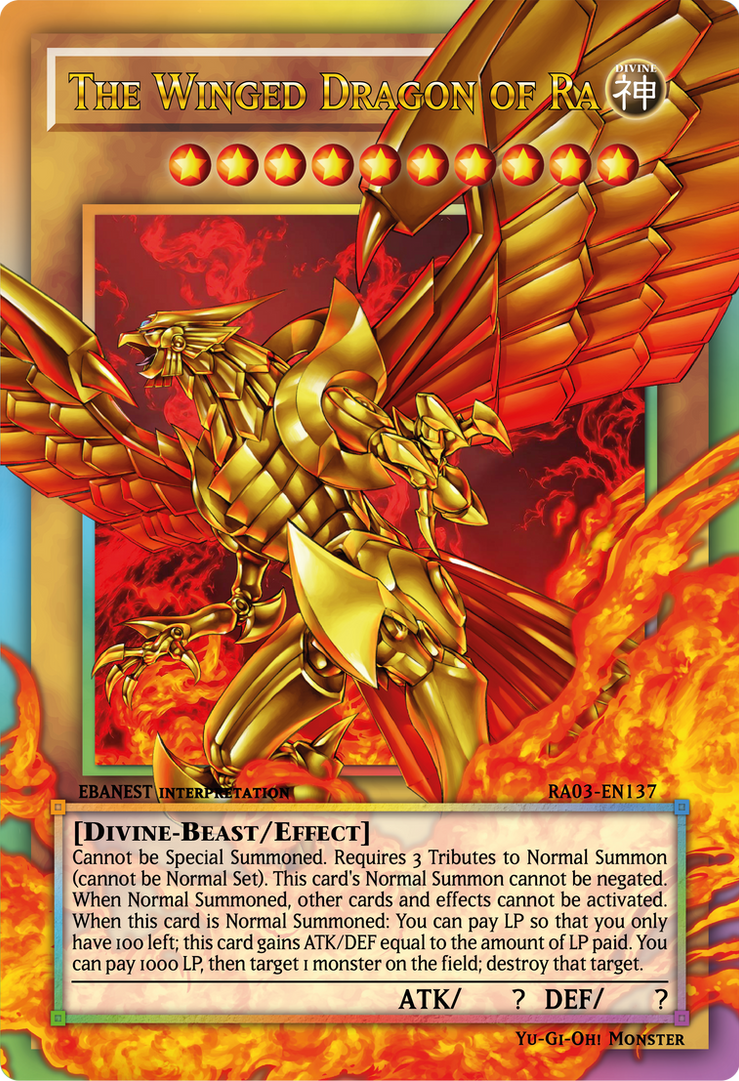 Over Frame Ra The Winged Dragon of Ra (Overframe) by Ebanest98 on DeviantArt