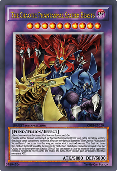 The Chaotic Phantasmal Sacred Beasts