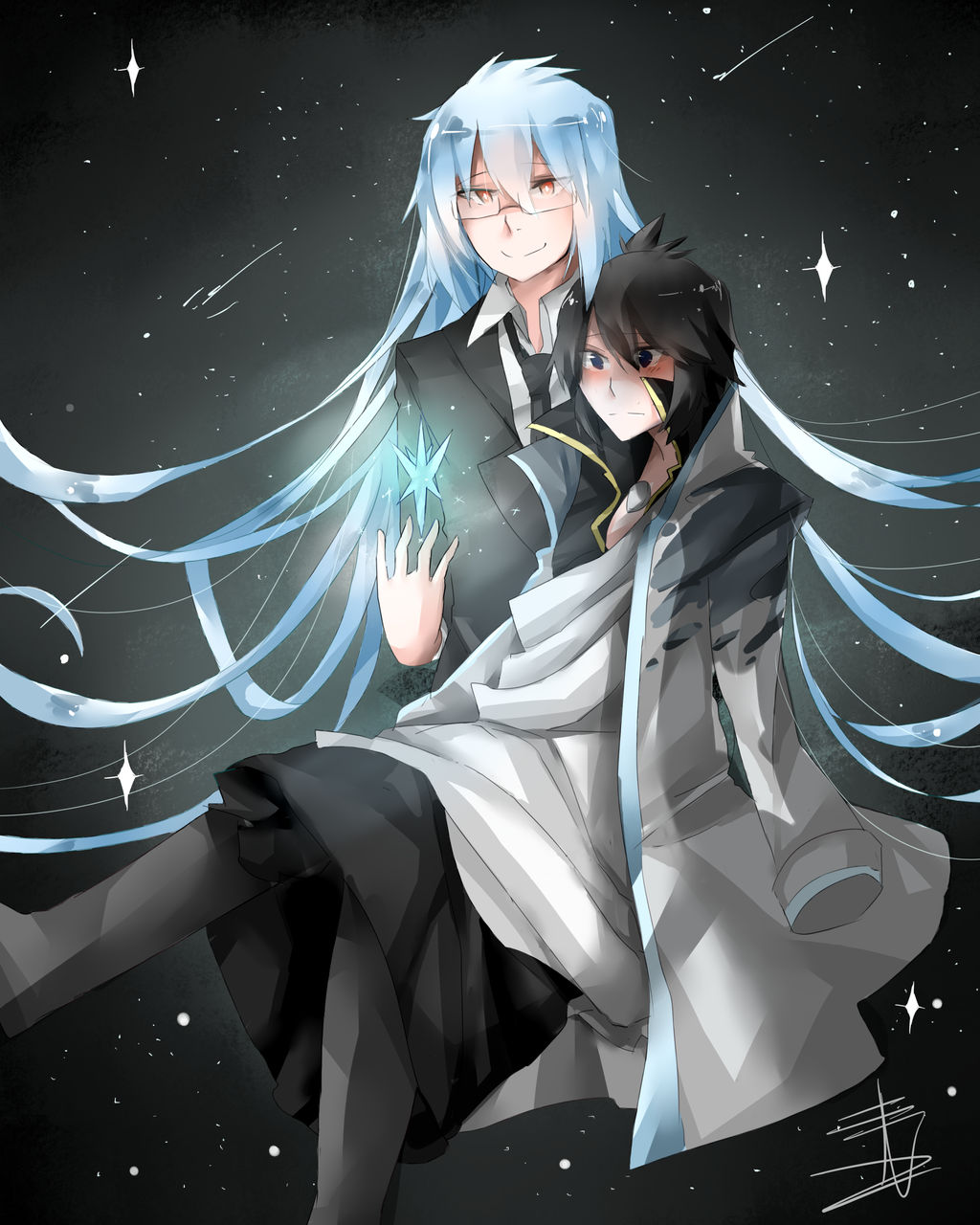 Invel X Zeref: Ice and the stars