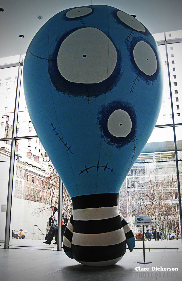 Tim Hotons Inflatables Giant Tim Burton Inflatable by ClareDickerson on DeviantArt
