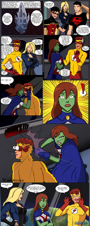 Collab - Young justice strip