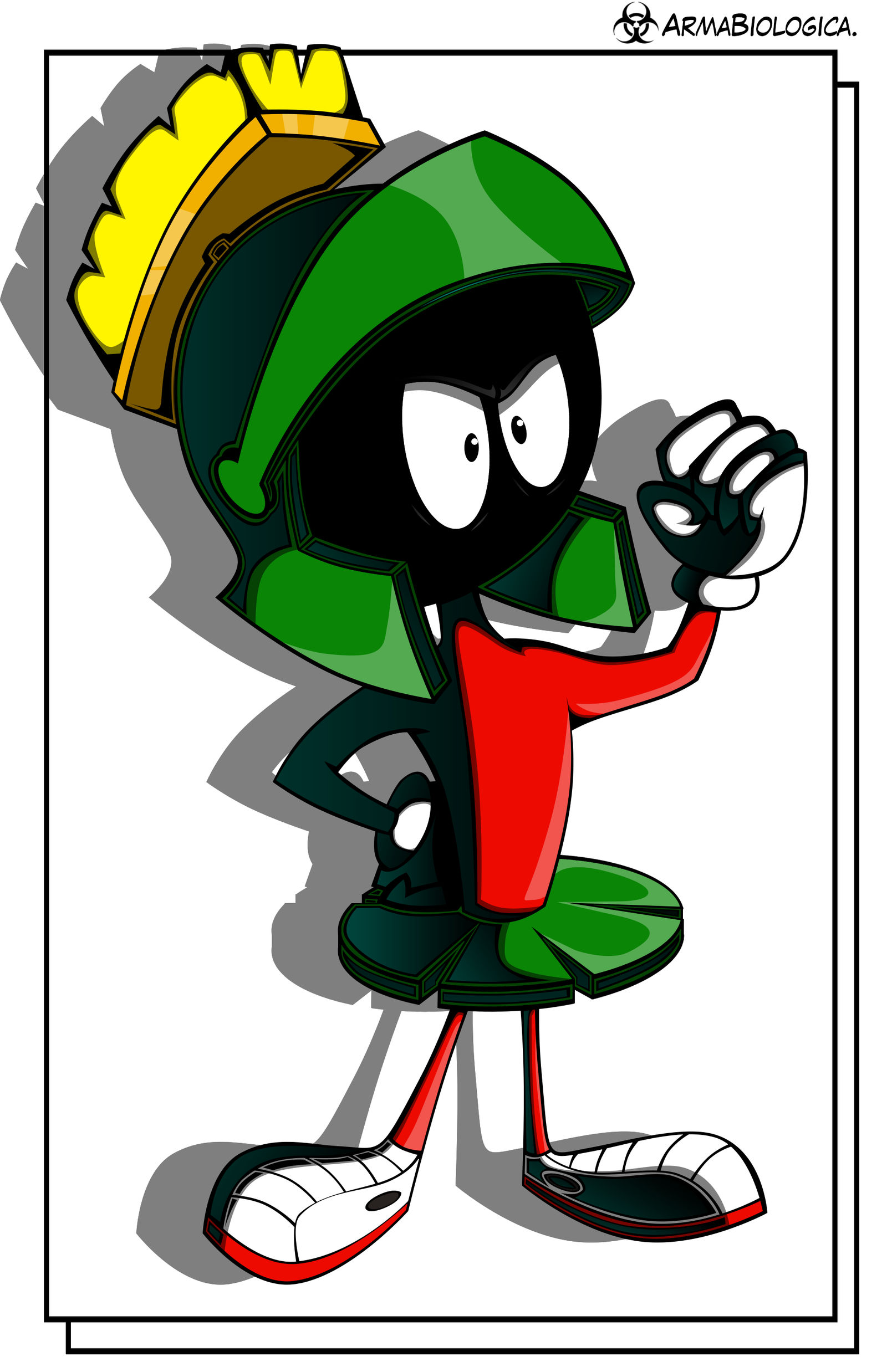 Marvin the Martian.