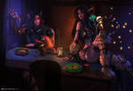 Sibling - Warcraft Commission by AmavaArts