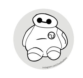 Big Hero 6 Baymax Chibi