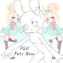 { P2U } Pets Doll - Bunny + Extra!