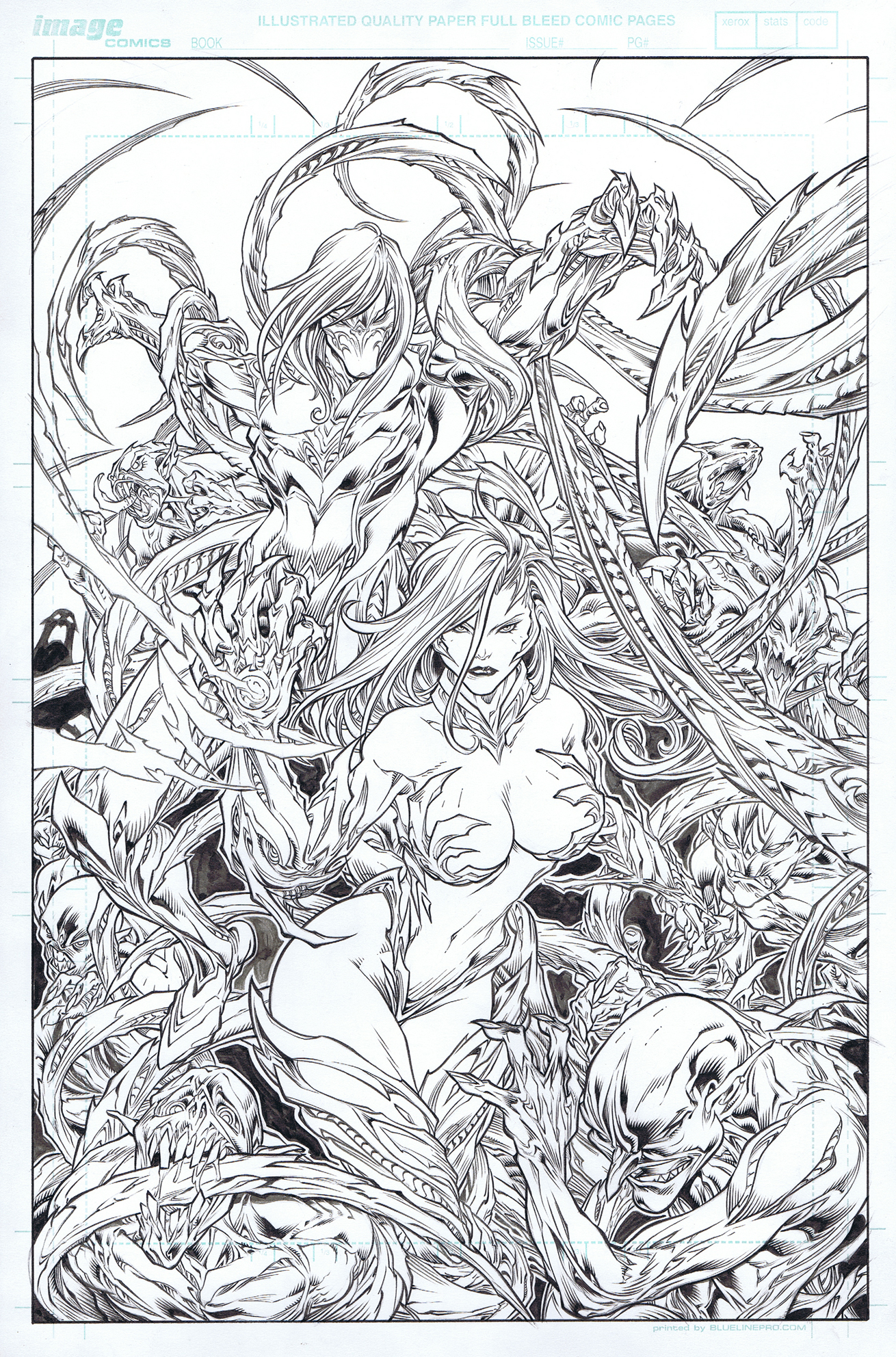 Darkness Witchblade commission