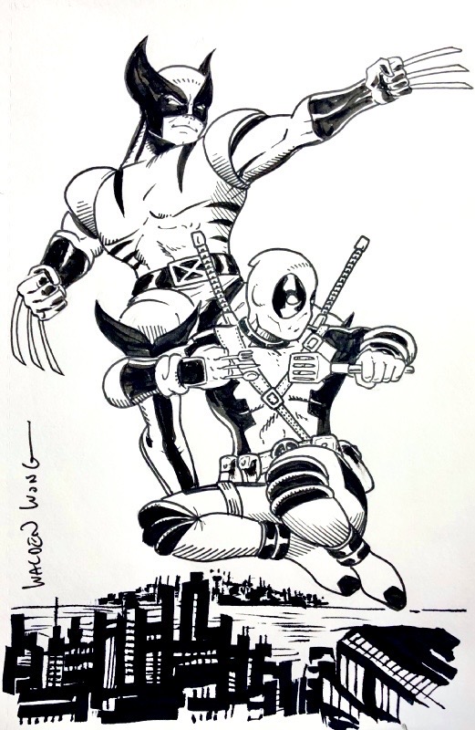 Deadpool Wolverine by WaldenWong on DeviantArt