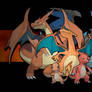 Pokemon - Charmander Family