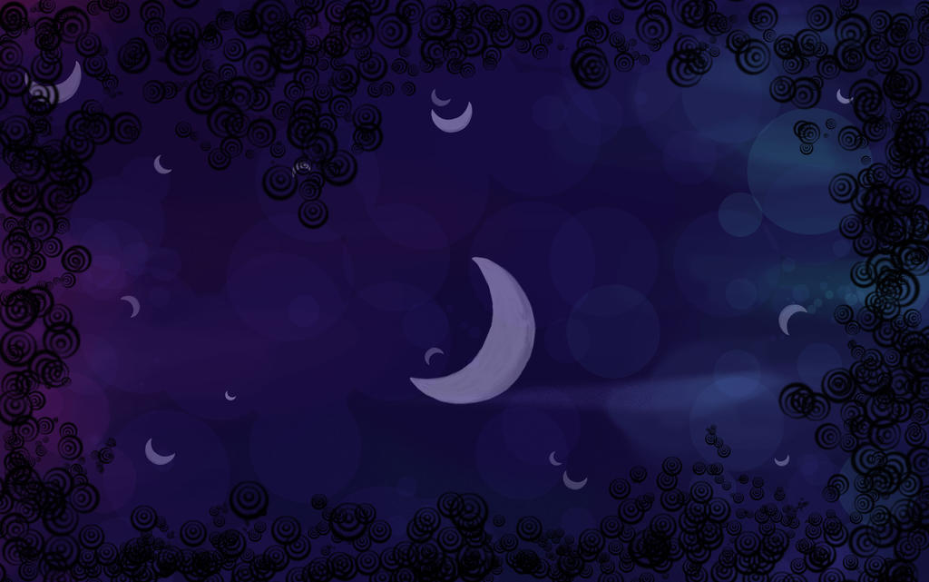 Moonlit wallpaper