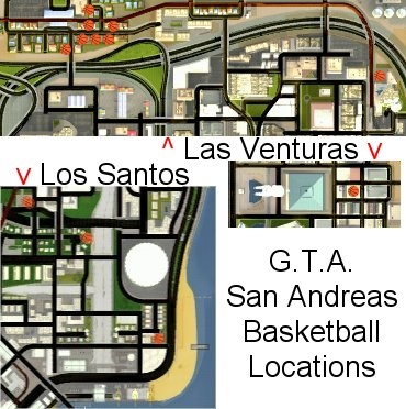GTA SA - Basketball Locations by 100SeedlessPenguins on DeviantArt