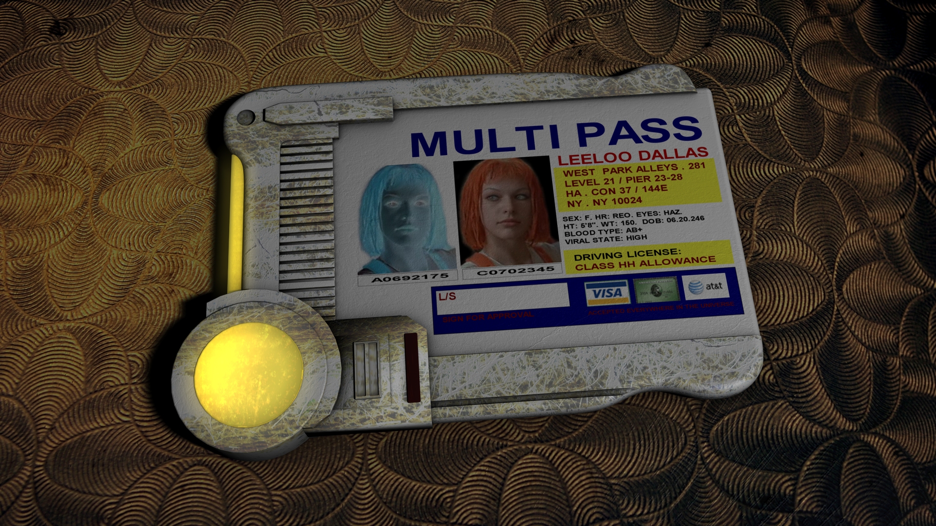5th Element Multipass 2 By 100SeedlessPenguins On DeviantArt