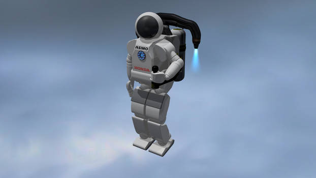 Upgraded Asimo