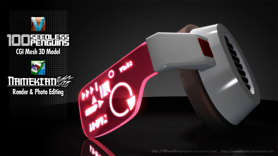 Scouter - Product Display by 100SeedlessPenguins on DeviantArt