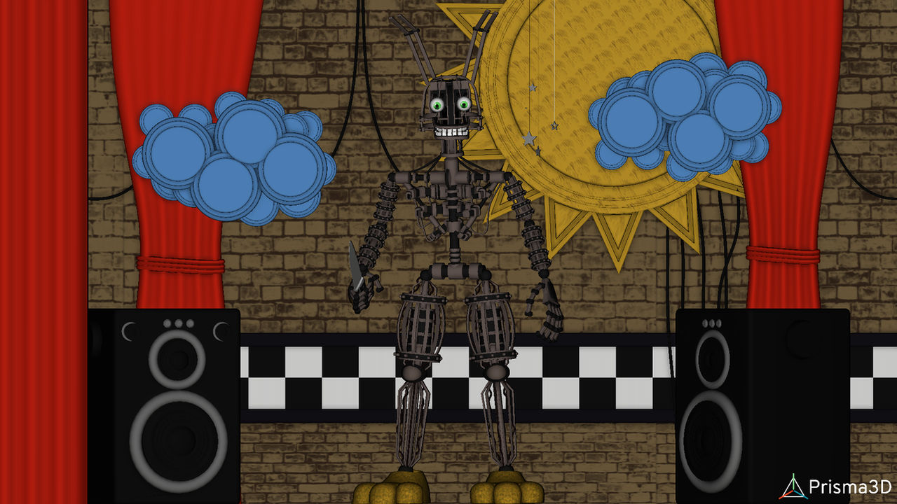 Change the pose of springlock endo to hold a knife by springmichaelp3d ...
