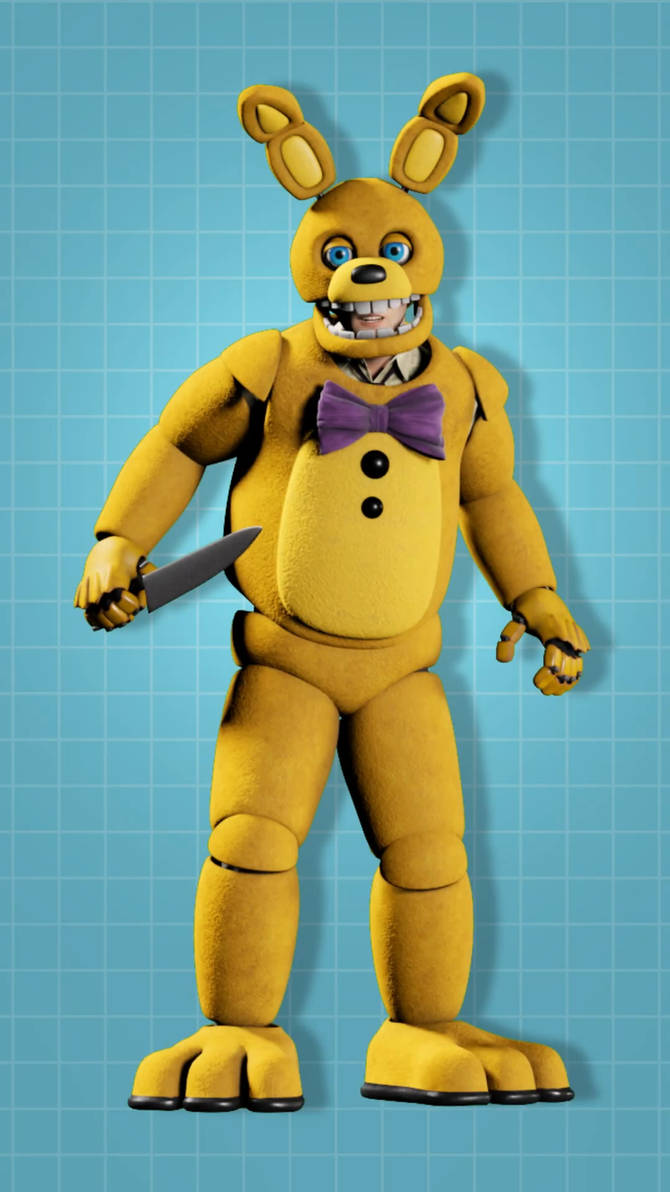 Fnaf Yellow Rabbit Intro fnaf movie yellow rabbit or springbonnie by springmichaelp3d on DeviantArt