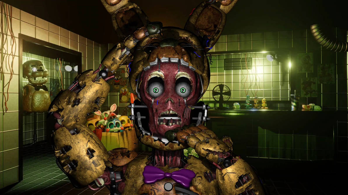 Springtrap Mask Off Fnaf3/p3d springtrap ped mask off by springmichaelp3d on DeviantArt