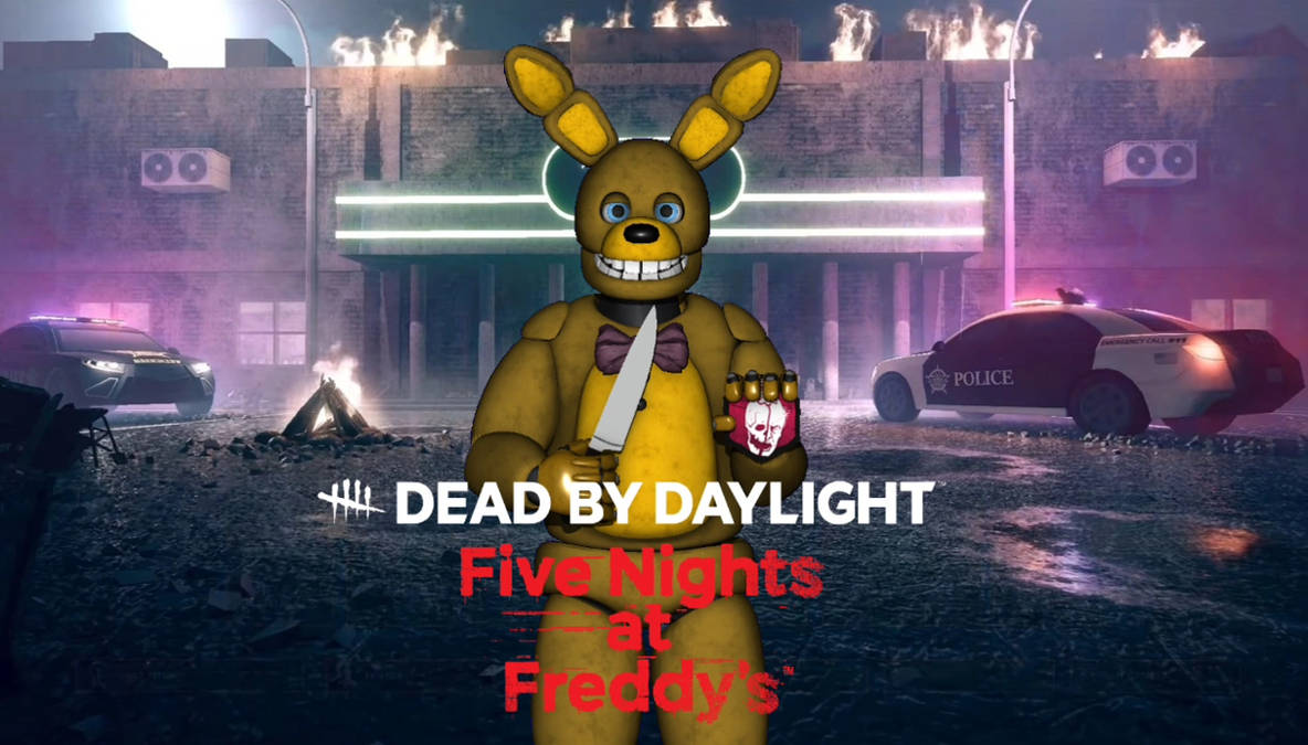 Dbd x fnaf yellow rabbit by springmichaelp3d on DeviantArt