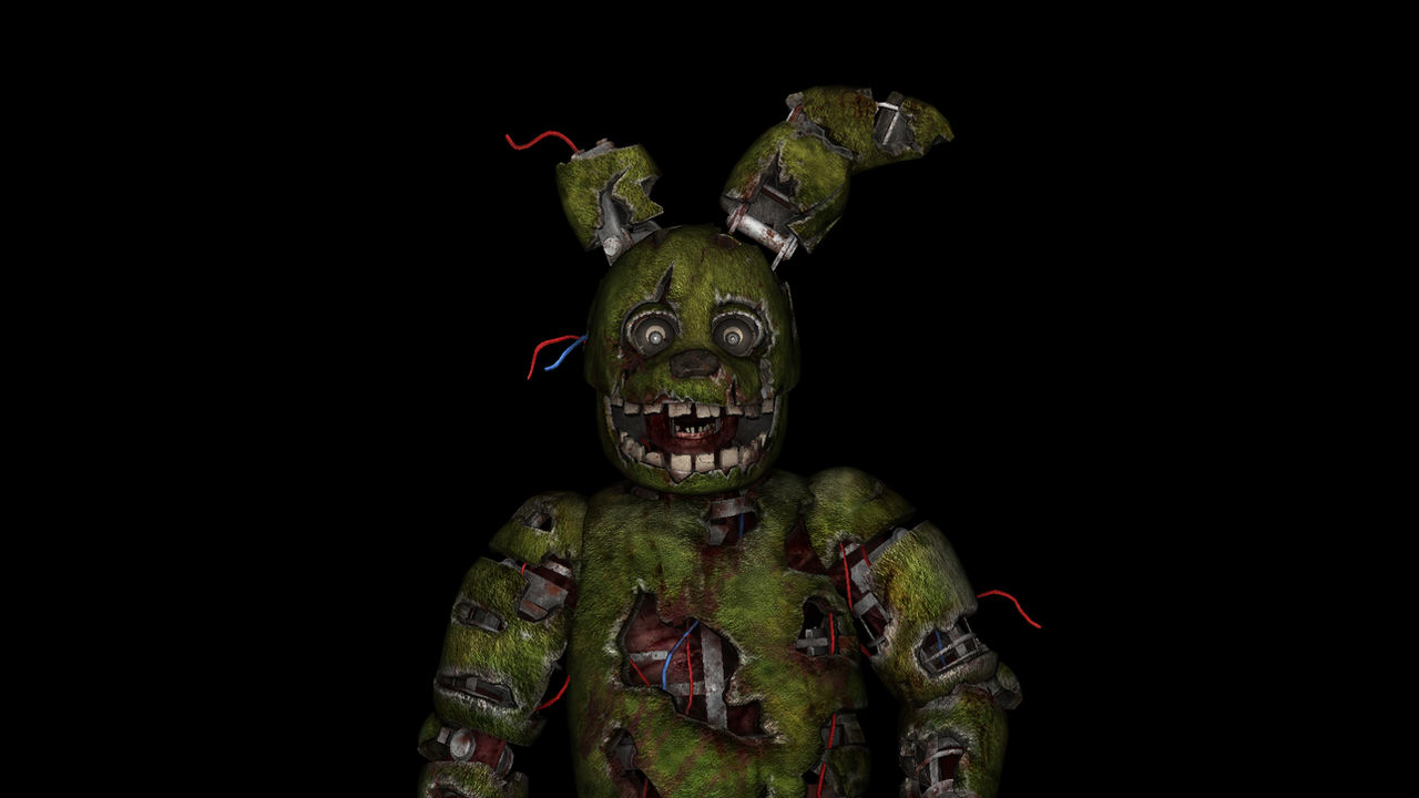 Springtrap Death Screen Dbd x fnaf prisma3d springtrap rare screen by springmichaelp3d on ...