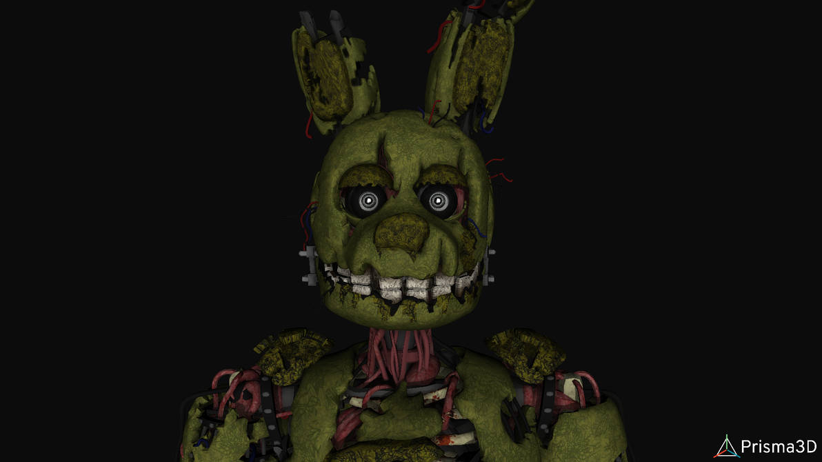 Eyes springtrap prisma3d by springmichaelp3d on DeviantArt