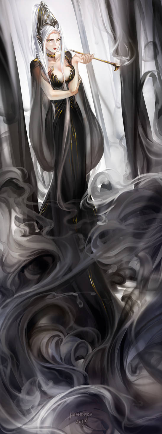 Lady of smoke by JaneMere