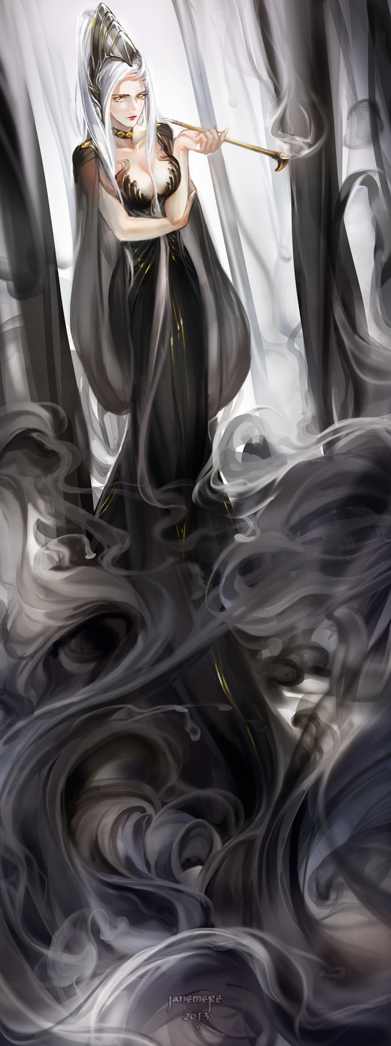 Lady of smoke by JaneMere
