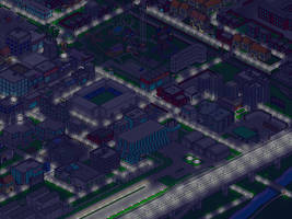 Pixel Town - Night