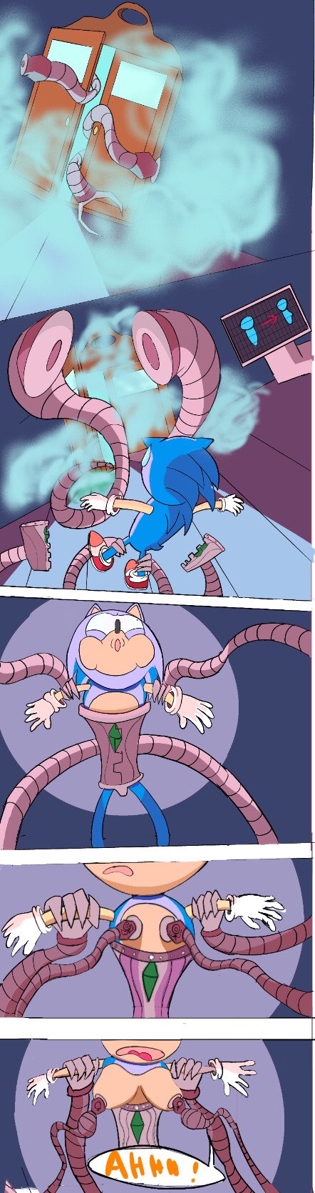 Sonic goes Hyper Sonic Comic Page 3 by drakessj257 on DeviantArt