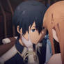 Asuna Comforts Kirito