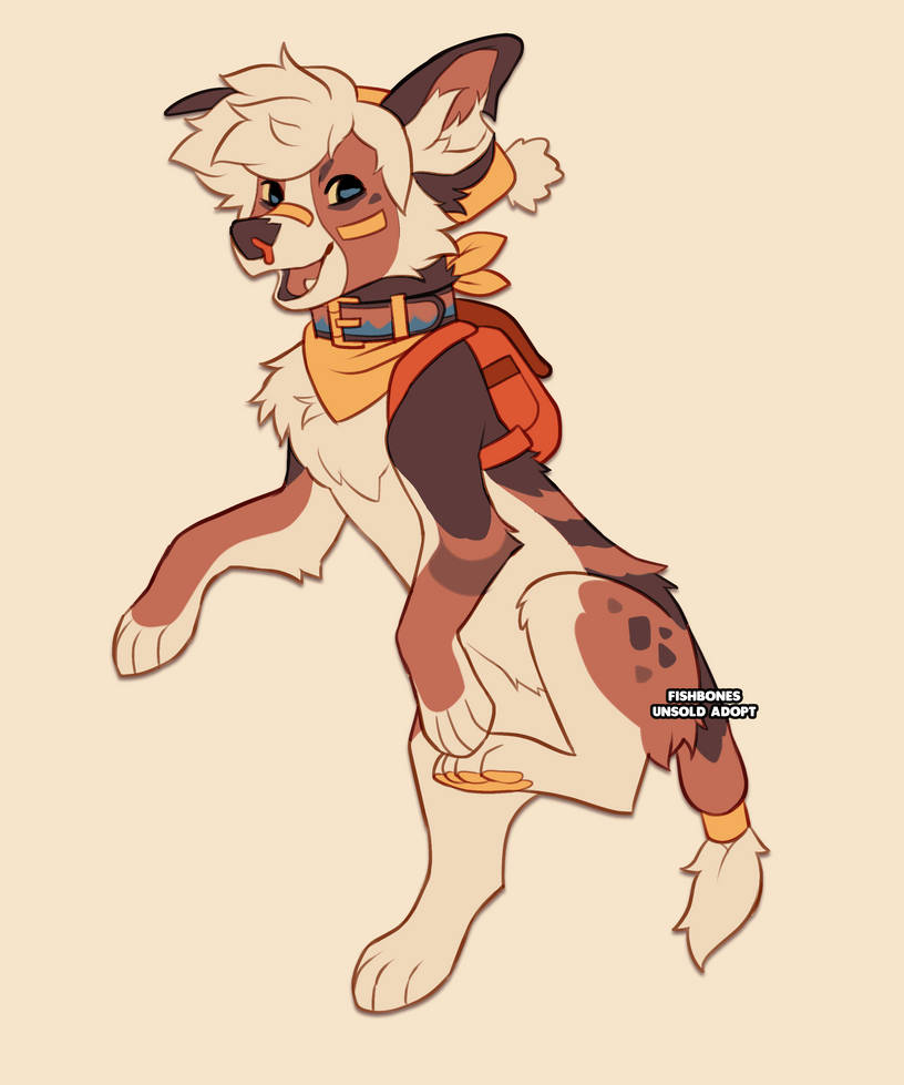 Canine adopt for sale @ insta by Rivermakes on DeviantArt