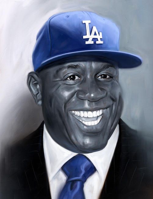 Magic Johnson Abstract Magic Johnson by carts on DeviantArt