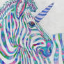 Rainbow Zebra Unicorn