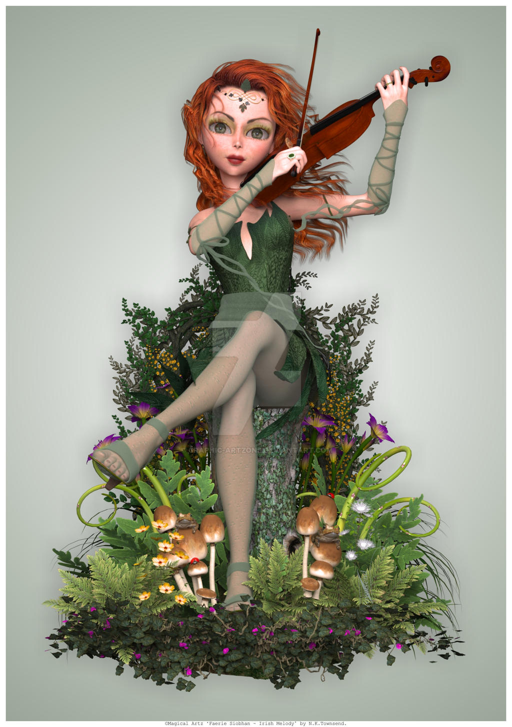 Faerie Siobhan ~ Irish Melody by Graphic-Artzone on DeviantArt
