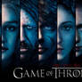Game Of Thrones Faces blue