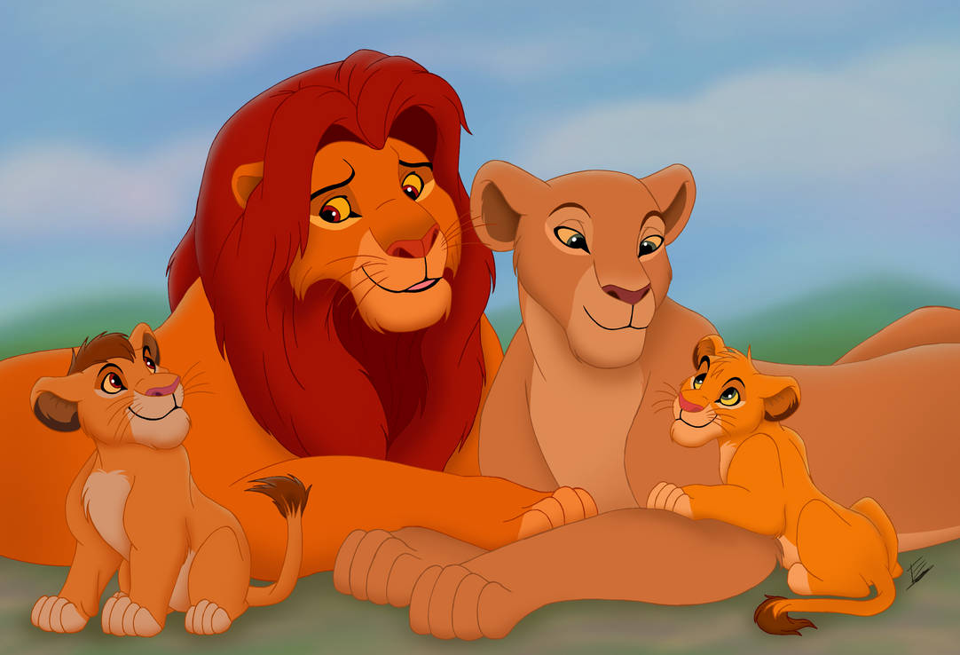 Simba's early family by rickymansonic on DeviantArt