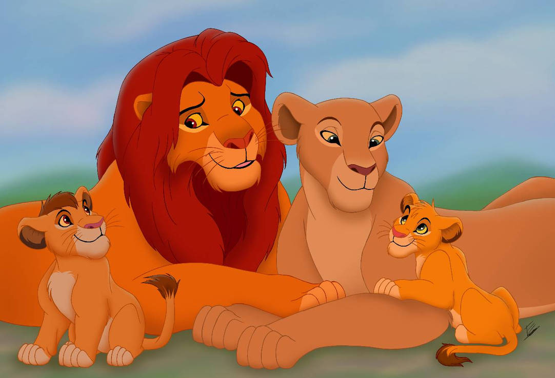 Simba's early family by rickymansonic on DeviantArt