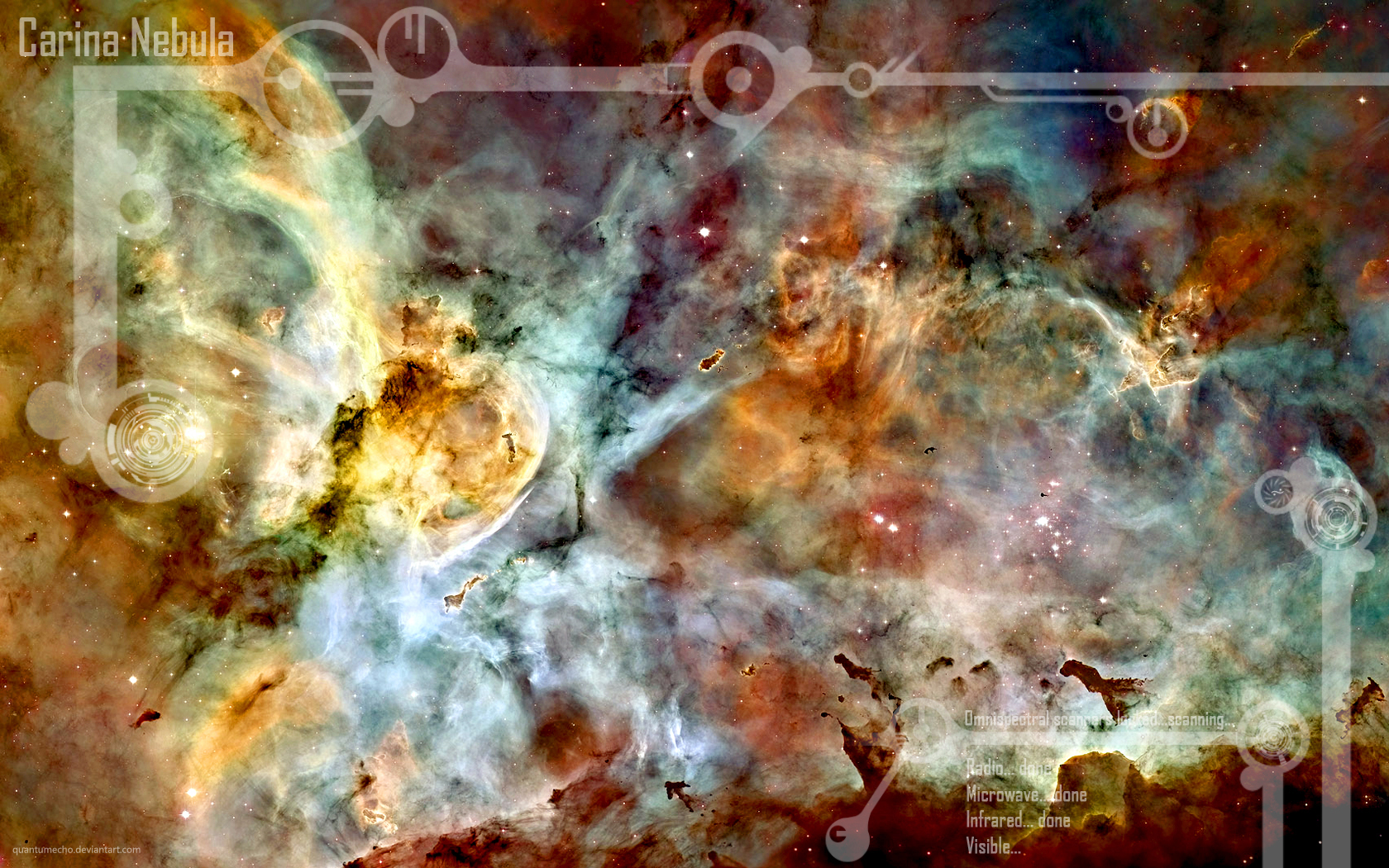 Scanning Carina Nebula...