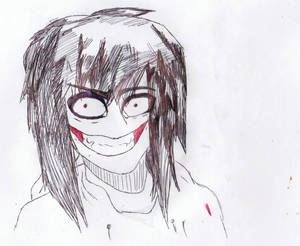 Jeff The Killer - Pen Art