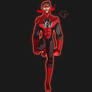 Commission - Red Lantern Superboy