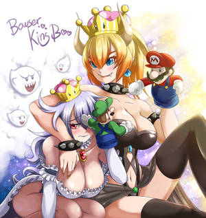 Princess Bowser and King Boo