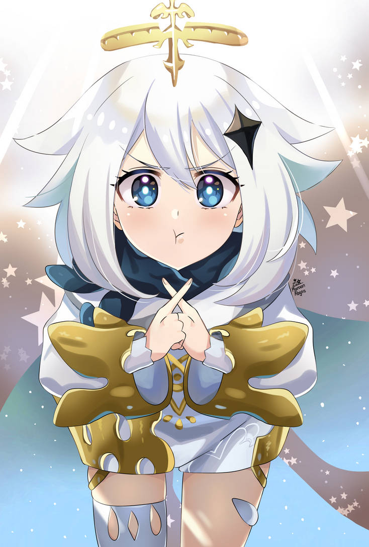 Paimon by MaroonAbyss on DeviantArt