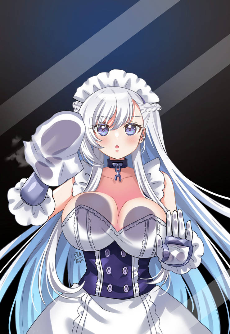 Belfast Azur Lane by MaroonAbyss on DeviantArt