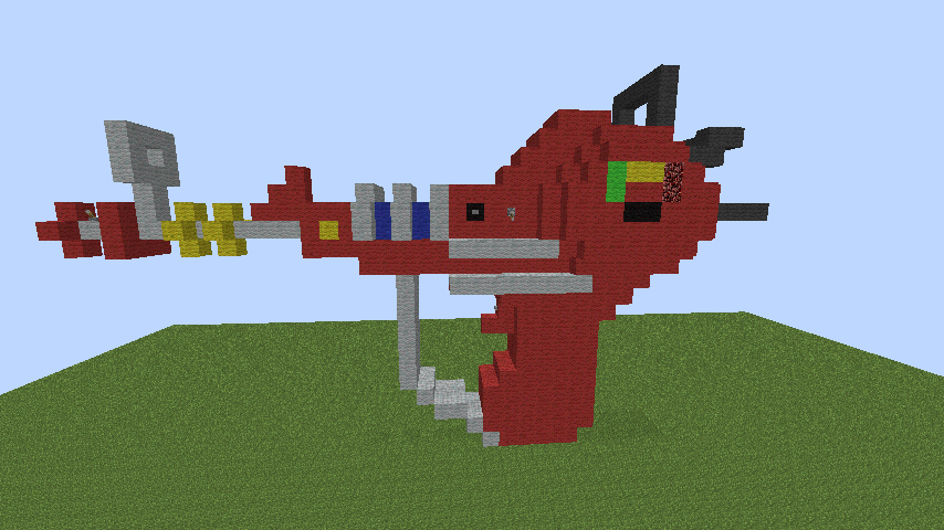 Minecraft Cod Ray Gun raygun on minecraft by megasonic341 on DeviantArt