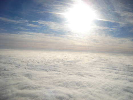 Above the clouds I
