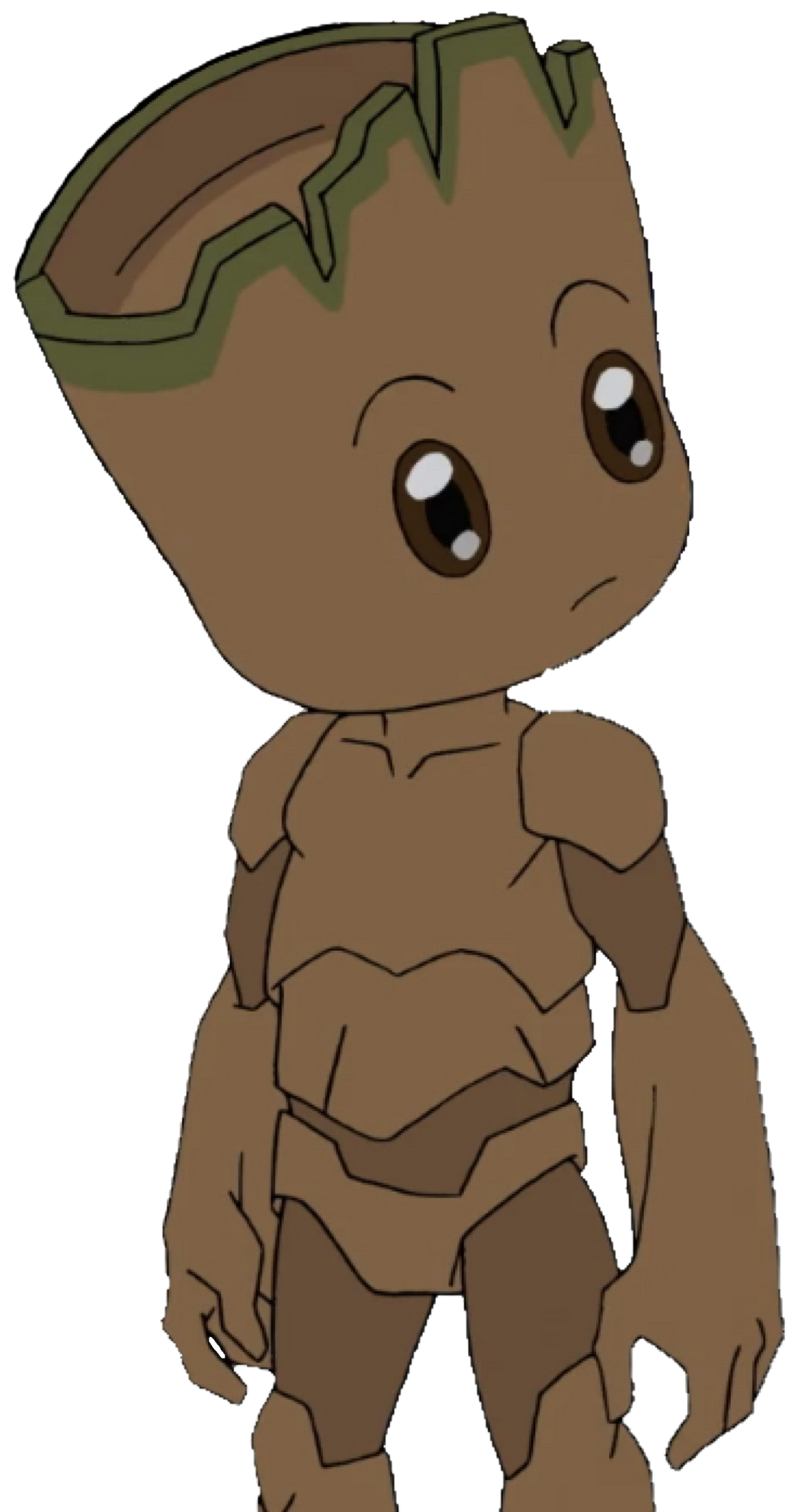 Baby Groot (Marvel's Spider Man) Render 2 by BashiyrMc on DeviantArt