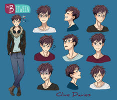 InBetween - Character Design - Clive Davies