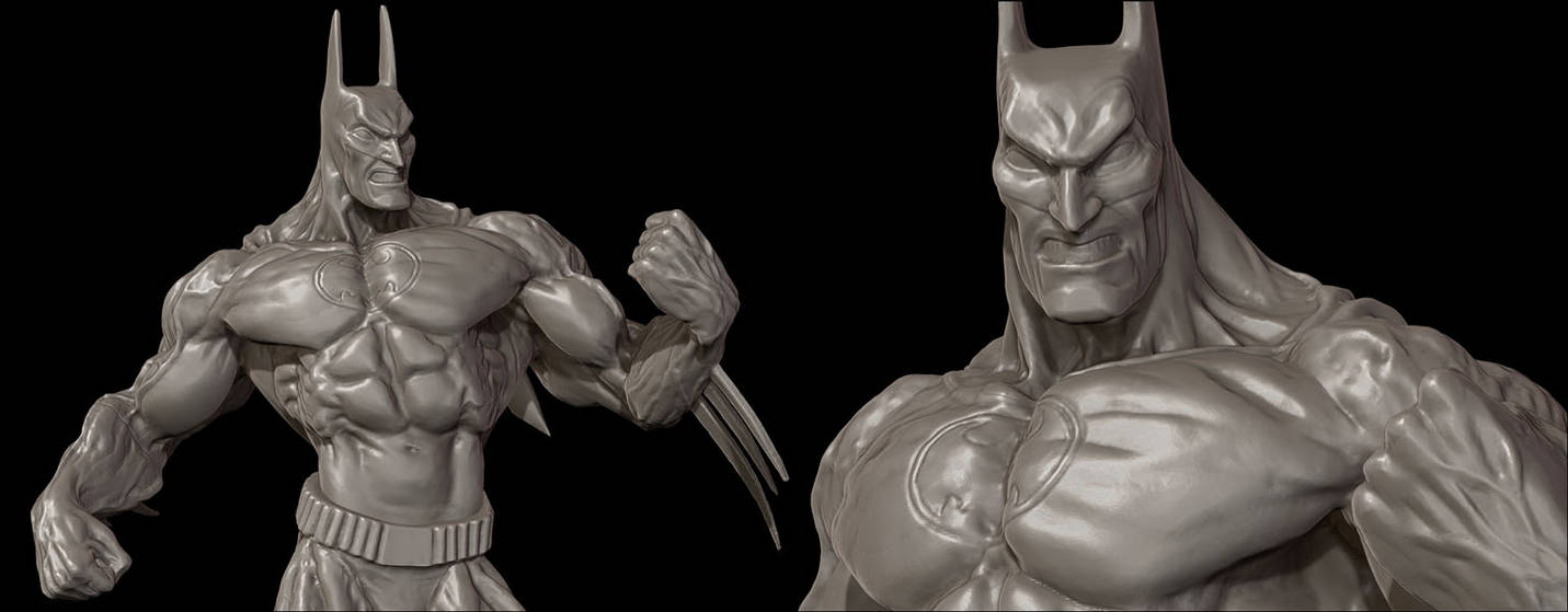 Batman Scan Model 3D Scan of ActionFigures - BatMan by Hal8998 on DeviantArt