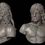 3D Scan of Rambo Bust